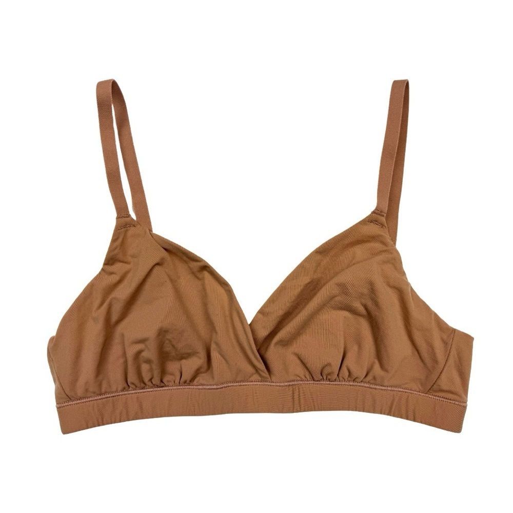 Skims Fits Everybody‎ Crossover Bralette Nude Beige XS